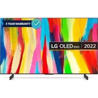 Refurbished LG C2 42" 4K Ultra HD with HDR10 OLED Freesat HD Smart TV
