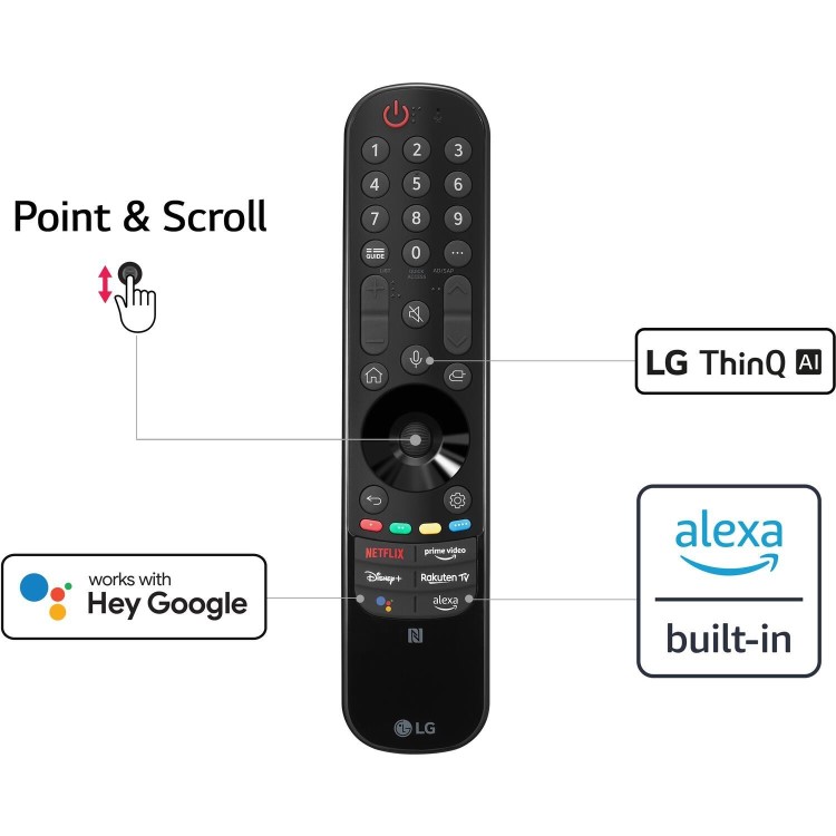 Refurbished LG C2 48" 4K Ultra HD with HDR OLED Freeview Smart TV