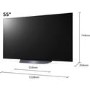 Refurbished LG B1 55" 4K Ultra HD withd HDR10 OLED Freesat Smart TV