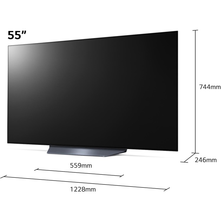 Refurbished LG B1 55" 4K Ultra HD withd HDR10 OLED Freesat Smart TV