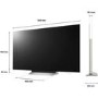 Refurbished LG C2 55" 4K Ultra HD with HDR10 OLED Freeview Smart TV