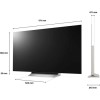 Refurbished LG C2 77&quot; 4K Ultra HD with HDR10 Pro OLED Freeview HD Smart TV