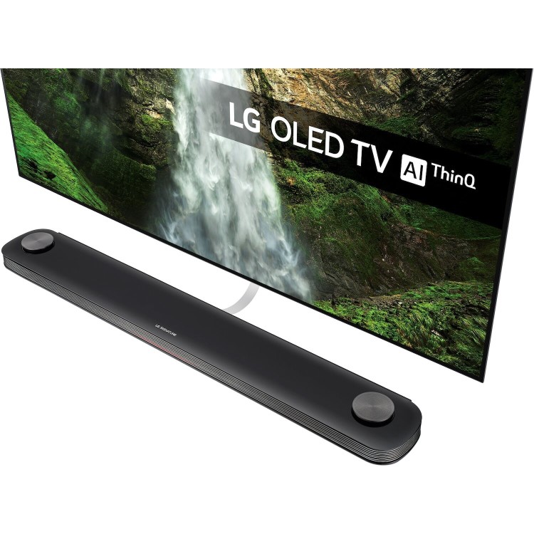 LG OLED77W9PLA 77" 4K OLED TV Dolby Atmos and Dolby Vision with LG Wireless Headphones - Black