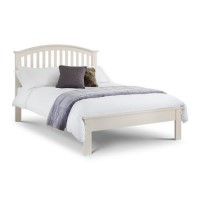 Julian Bowen Olivia Stone White Double Bed