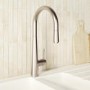 Chrome Single Lever Pull Out Monobloc Kitchen Mixer Tap - Enza Olney