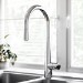 Chrome Single Lever Pull Out Kitchen Mixer Tap - Enza Olney