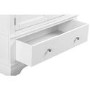 White Painted 2 Door Double French Wardrobe with Drawer - Olivia 