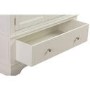 White Painted French Double Wardrobe with Drawer - Olivia 