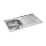 Onda 90 Kitchen Sink - Stainless Steel