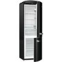 Gorenje ONRK193BK Retro Style Freestanding Frost Free Fridge Freezer - Black