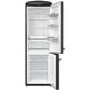 Gorenje ONRK193BK Retro Style Freestanding Frost Free Fridge Freezer - Black