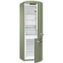 Gorenje ONRK193OL Retro Style Super Efficient No Frost Freestanding Fridge Freezer - Olive