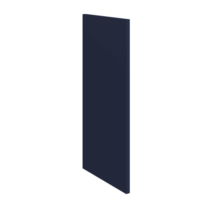 ONLY OPENED - Blue End Panel for Fitted Bathroom Furniture - Ontario