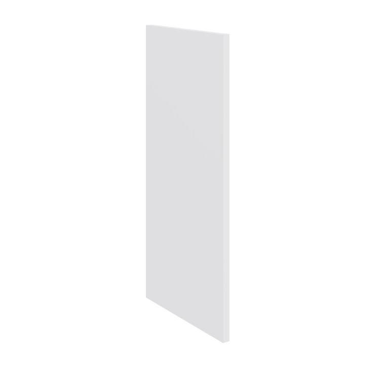 ALMOST PERFECT - Base End Panel For Fitted Furniture White -Ontario