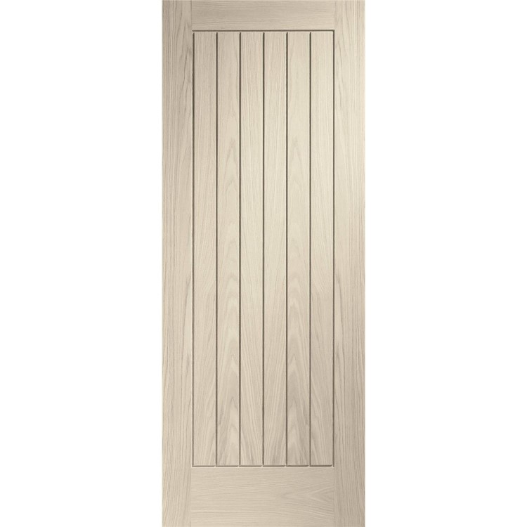 Internal Oak Cottage FD30 Fire Door - Unfinished - 1981 x 686 x 44mm - Suffolk - XL Joinery