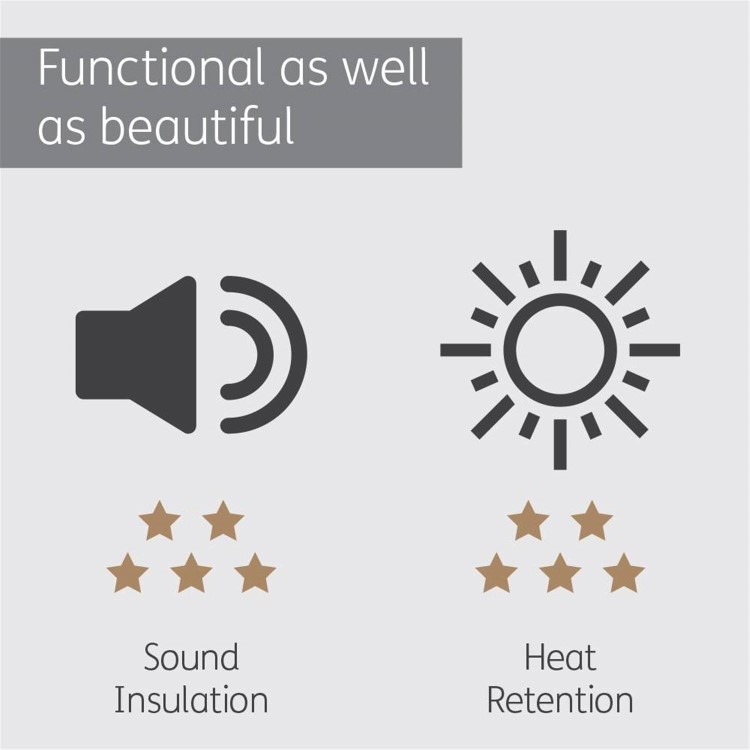 Internal Oak Cottage FD30 Fire Door - Unfinished - 1981 x 686 x 44mm - Suffolk - XL Joinery