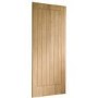 Internal Oak Cottage FD60 Fire Door - Unfinished - 1981 x 762 x 54mm - Suffolk Premium - XL Joinery