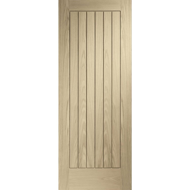 Suffolk Original Internal Oak 60 Minute Fire Door - 1981 x 838 x 54 mm, Unfinished