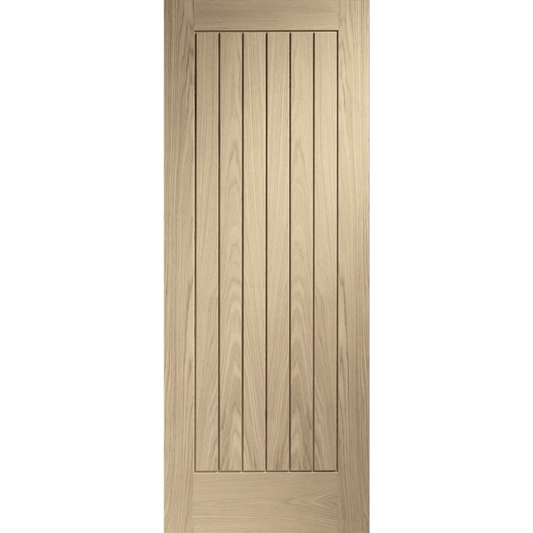 Internal Oak Cottage Door - Unfinished - 2040 x 626 x 40mm - Suffolk - XL Joinery