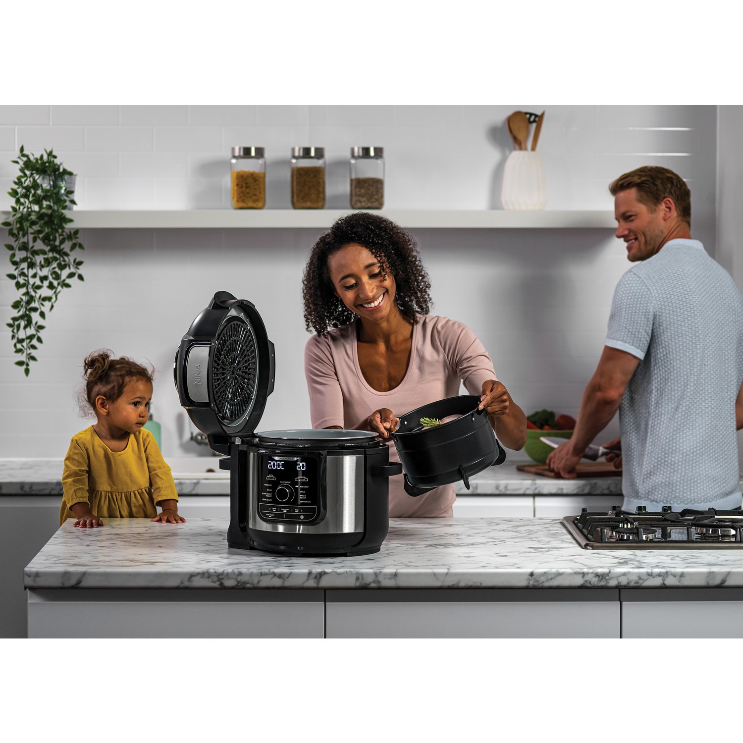 Ninja AF500UK Foodi FlexDrawer 10.4L Air Fryer - Black – hearth