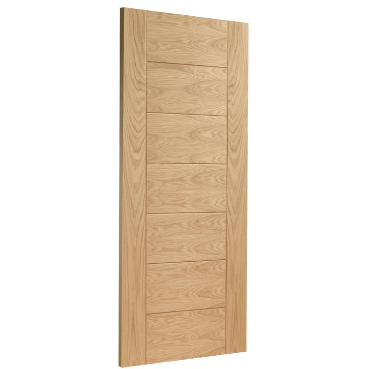 Internal Oak FD30 Fire Door - Pre-Finished - 2032 x 813 x 44mm - Palermo Premium - XL Joinery
