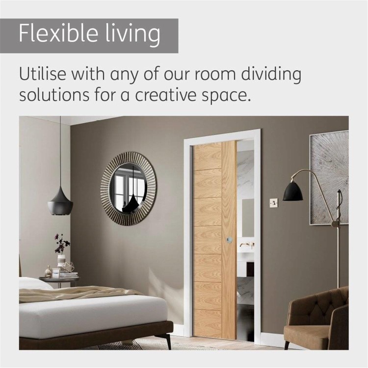 Internal Oak Door - Pre-Finished - 2032 x 813 x 35mm - Palermo Premium - XL Joinery