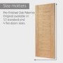 Internal Oak Door - Pre-Finished - 2040 x 626 x 40mm - Palermo Original - XL Joinery