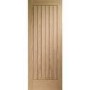 Internal Oak Cottage FD30 Fire Door - Pre-Finished - 1981 x 838 x 44mm - Suffolk Premium - XL Joinery