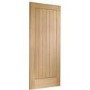 Internal Oak Cottage FD30 Fire Door - Pre-Finished - 1981 x 838 x 44mm - Suffolk Premium - XL Joinery