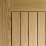 Internal Oak Cottage FD30 Fire Door - Pre-Finished - 1981 x 838 x 44mm - Suffolk Premium - XL Joinery