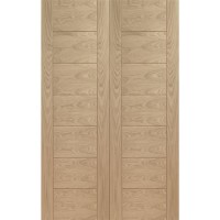 Internal Oak French Doors - Unfinished - 1981 x 1524 x 40mm - Palermo - XL Joinery