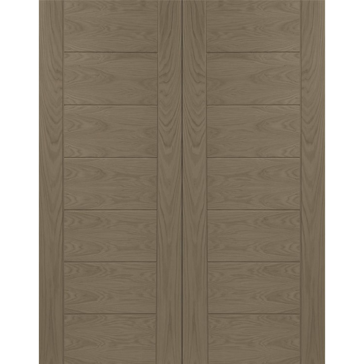 Internal Oak French Doors - Unfinished - 1981 x 1524 x 40mm - Palermo - XL Joinery