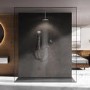 GRADE A1 - Aqualisa Optic Q Smart Digital Shower Concealed with Adjustable and Ceiling Fixed Head HP/Combi