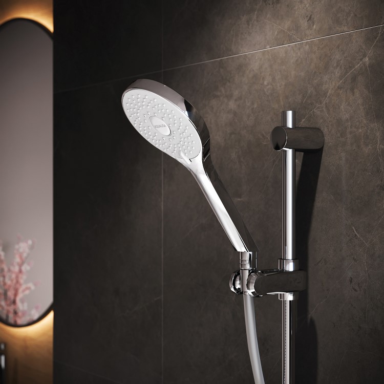 GRADE A1 - Aqualisa Optic Q Smart Digital Shower Concealed with Adjustable and Ceiling Fixed Head HP/Combi