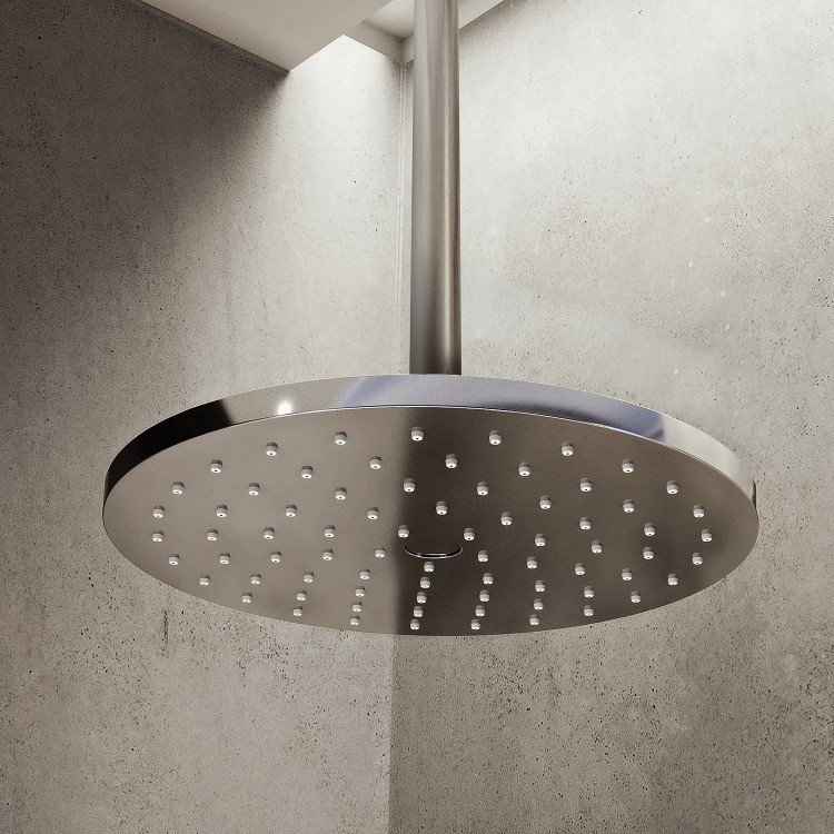 GRADE A1 - Aqualisa Optic Q Smart Digital Shower Concealed with Adjustable and Ceiling Fixed Head HP/Combi