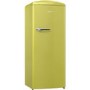 Gorenje ORB153AP 254 Litre Freestanding Larder Fridge 154cm Tall Retro Ice Box 60cm Wide - Apple