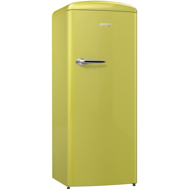Gorenje ORB153AP 254 Litre Freestanding Larder Fridge 154cm Tall Retro Ice Box 60cm Wide - Apple
