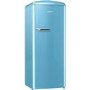 Gorenje ORB153BL 60cm Wide Right Hinge Retro Style Freestanding Fridge - Baby Blue