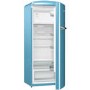 Gorenje ORB153BL 60cm Wide Right Hinge Retro Style Freestanding Fridge - Baby Blue