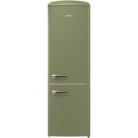 Gorenje ORK193OL Retro Freestanding Fridge Freezer - 194 cm - Right Hand - Olive