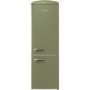 Gorenje ORK193OL Retro Freestanding Fridge Freezer - 194 cm - Right Hand - Olive