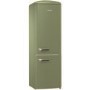 Gorenje ORK193OL Retro Freestanding Fridge Freezer - 194 cm - Right Hand - Olive