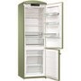 Gorenje ORK193OL Retro Freestanding Fridge Freezer - 194 cm - Right Hand - Olive