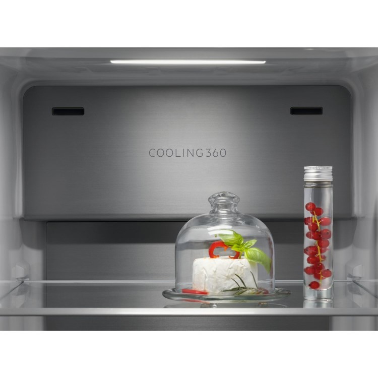 AEG 9000 Series 572 Litre Side-By-Side American Fridge Freezer - Black
