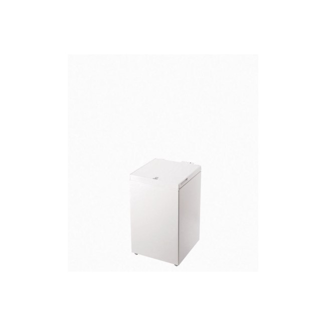 Indesit OS1A1002 53cm Wide 100 Litre Chest Freezer - White