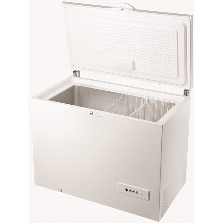 Indesit OS1A300H 118cm Wide 311 Litre Chest Freezer White