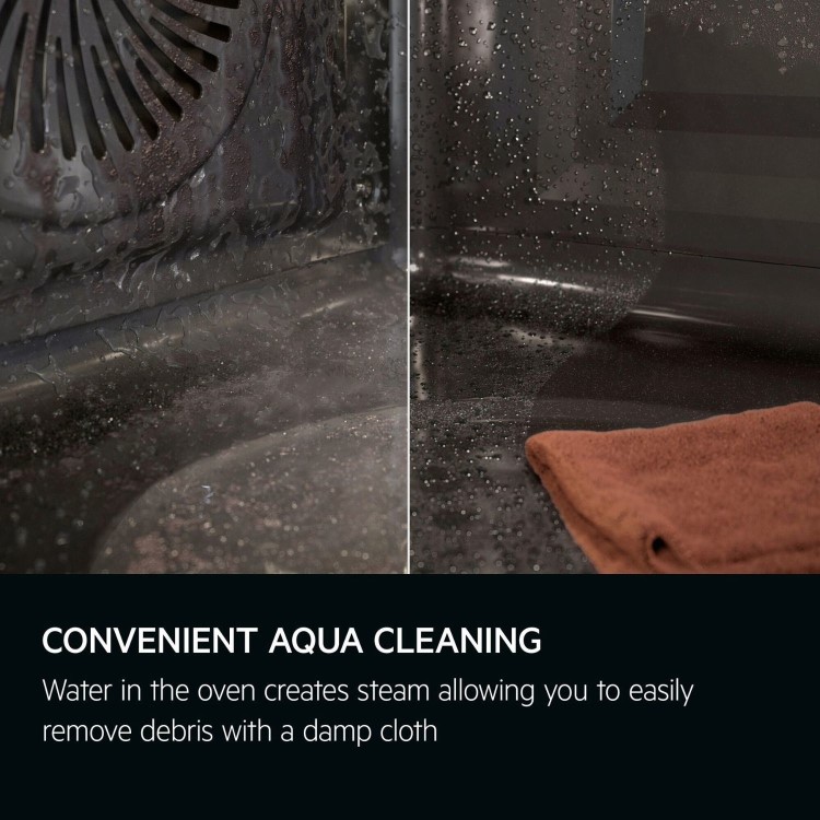 AEG 6000 Series OS6AB50AM SenseCook Electric Single Oven - Stainless Steel