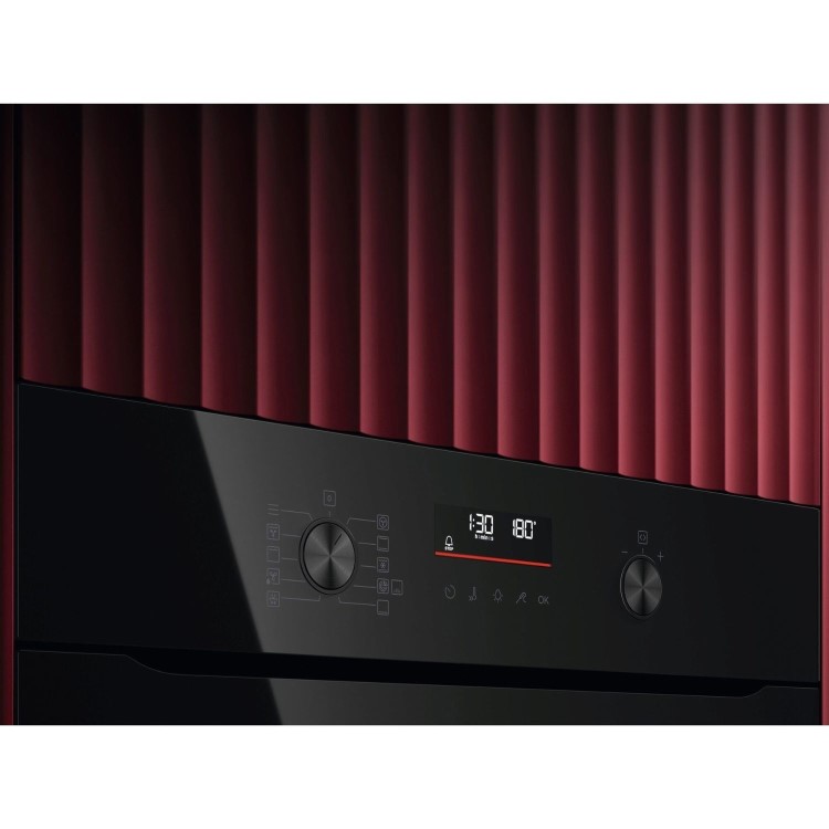 AEG 6000 Series SenseCook Electric Single Oven - Black