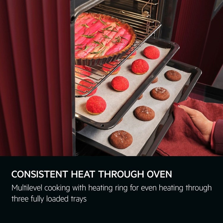 AEG 6000 Series OS6PB50AM SenseCook Electric Single Oven - Stainless Steel