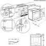 AEG 6000 Series SenseCook Electric Single Oven - Stainless Steel